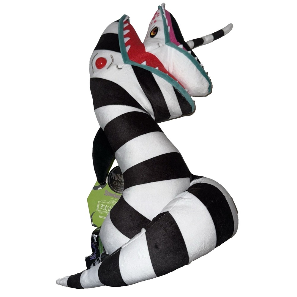NWT Killstar x Beetlejuice Collab Sandworm Plush Toy Kreeptures L Stuffed Animal - Picture 7 of 7